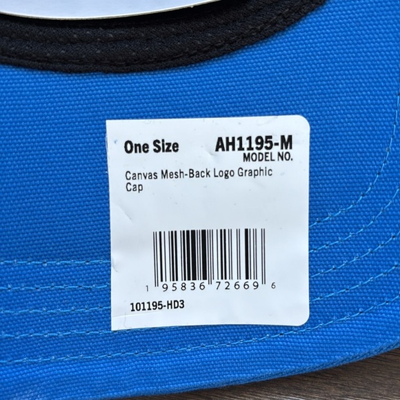 Carhartt Force Sweatband,Canvas & mesh panel, embroidered logo, snap back cap - Picture 9 of 10